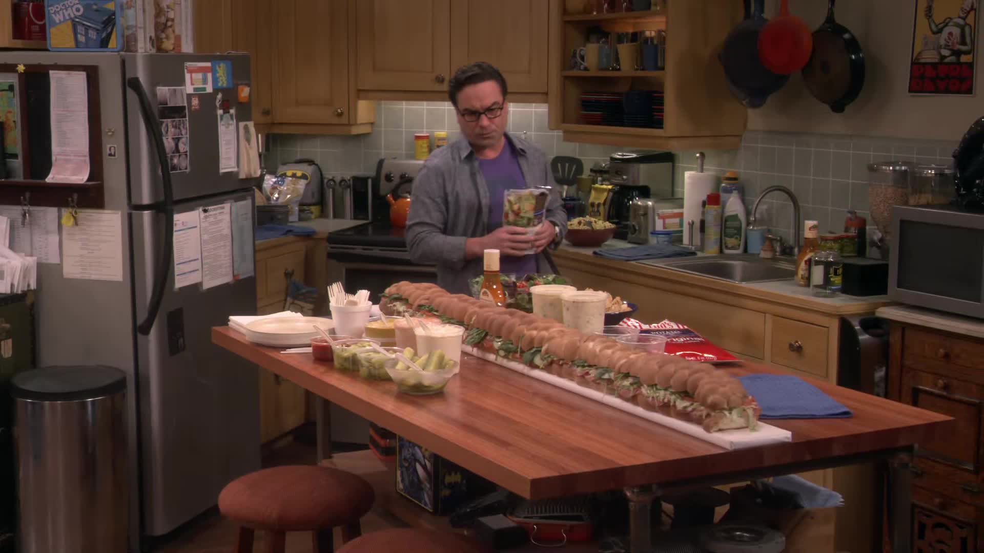 Teorie velkého třesku S09E21 24 2015 CZ dab 1080p Úskalí sendviče na party mkv