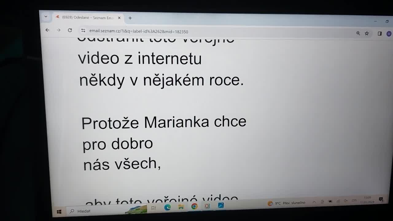 17 3 2024 princezna Marianka čte knihu psanou maminkou Evou Strana 3 4 1 mp4