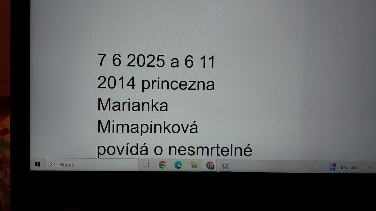 7 6 2025 princezna Marianka Mimapinková mluví s překladačem 11 mp4
