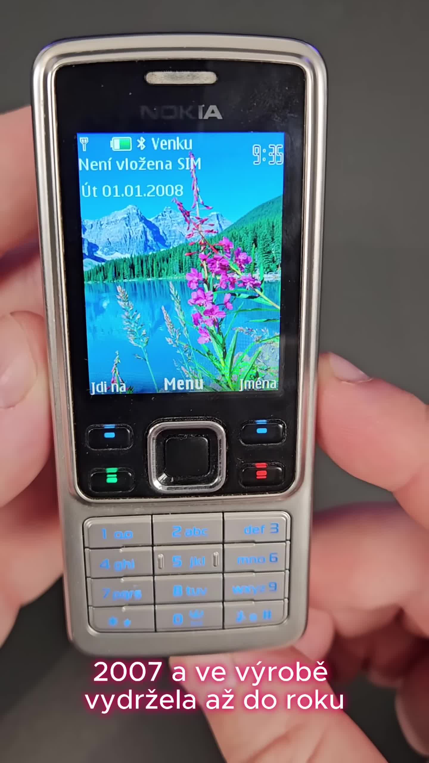 64 Nokia 6300 7let ve výrobě mobilelegends nostalgia oldnokia mp4