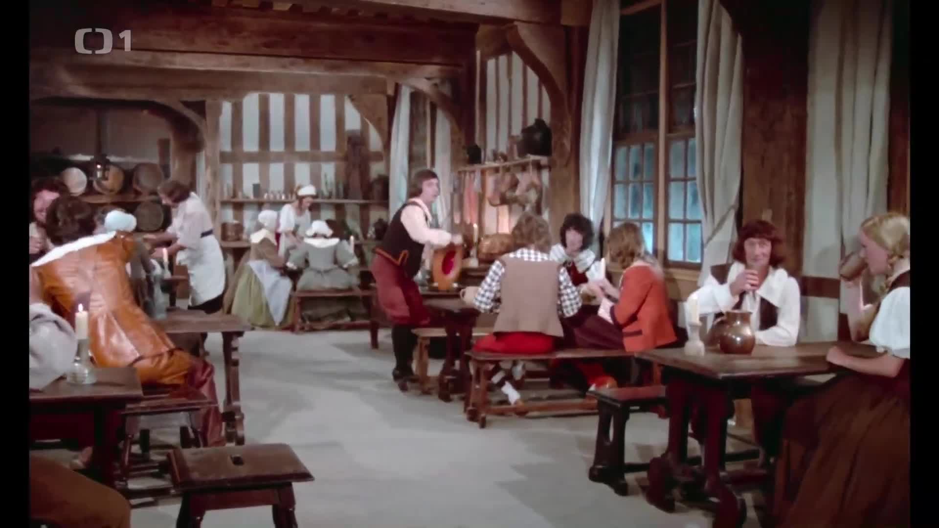 Čtyři sluhové a čtyři mušketýři {1974} komedie, dobrodružný 1080p CZ dabing mkv
