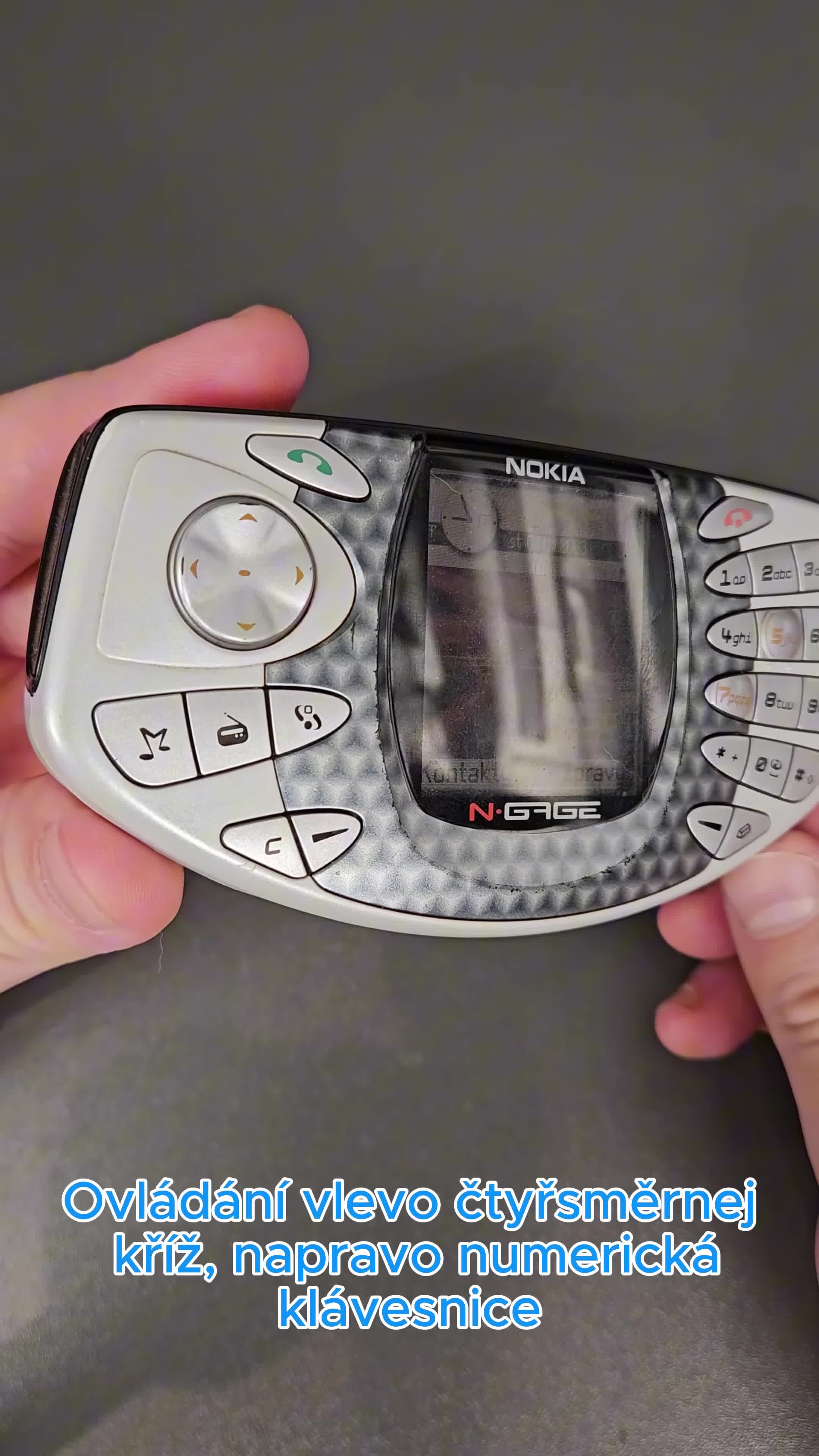 57 Nokia N Gage první herní mobil a masivní neúspěch mobilelegends smartphone oldnokia mp4