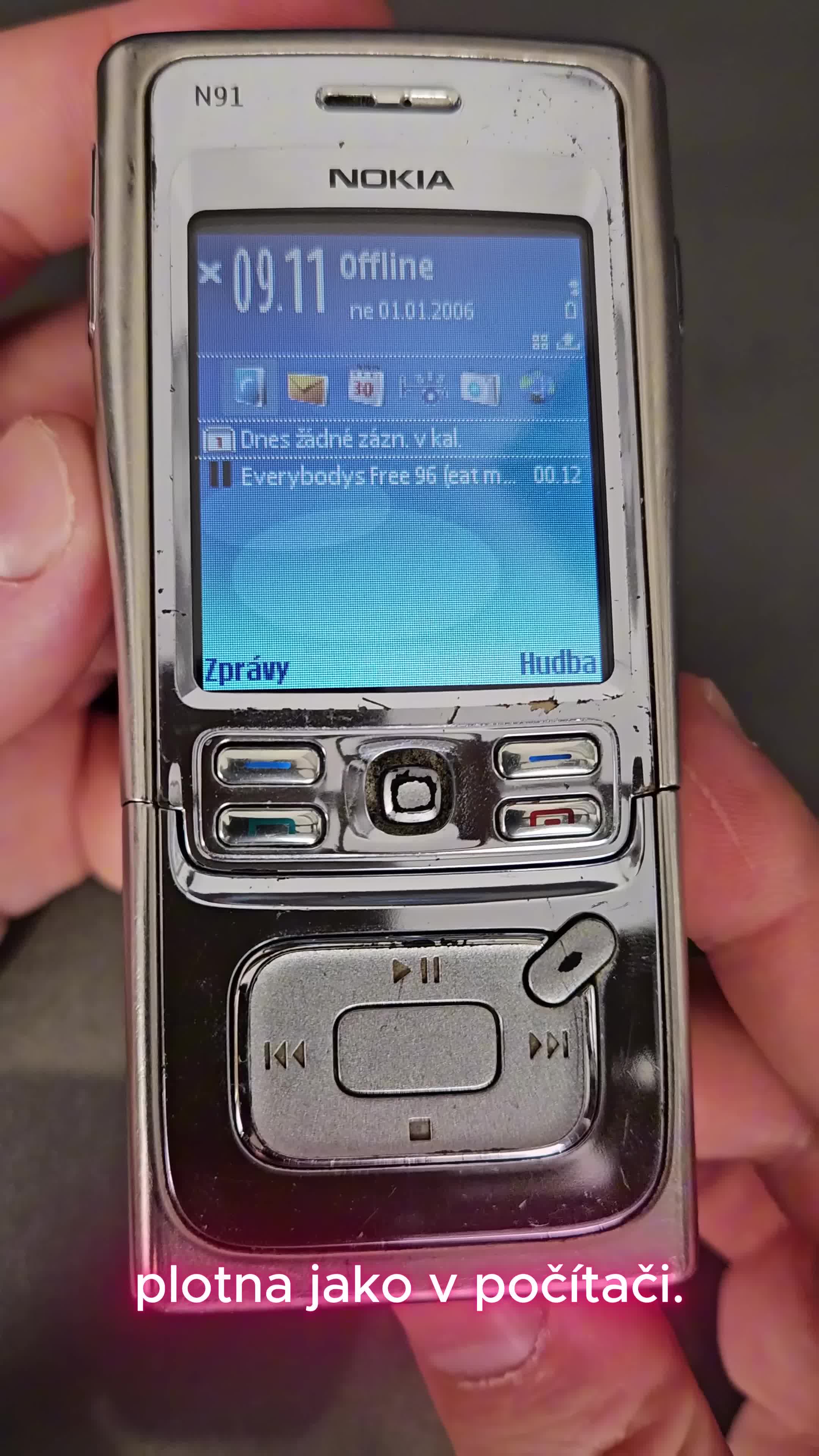 62 Nokia N91 upoutávka na recenzi smartphone mobilelegends oldnokia mp4