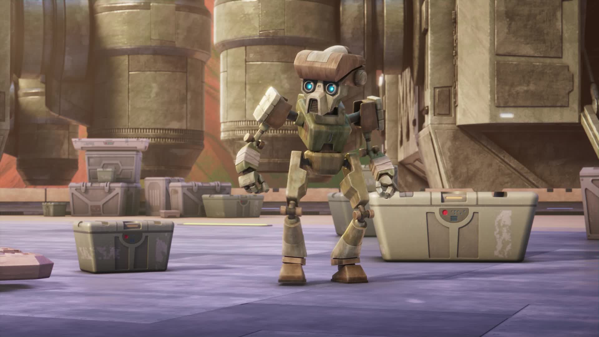 Star Wars Dobrodruzstvi mladych Jediu S02E20 Potize v pristavu Prohozeni misi mkv