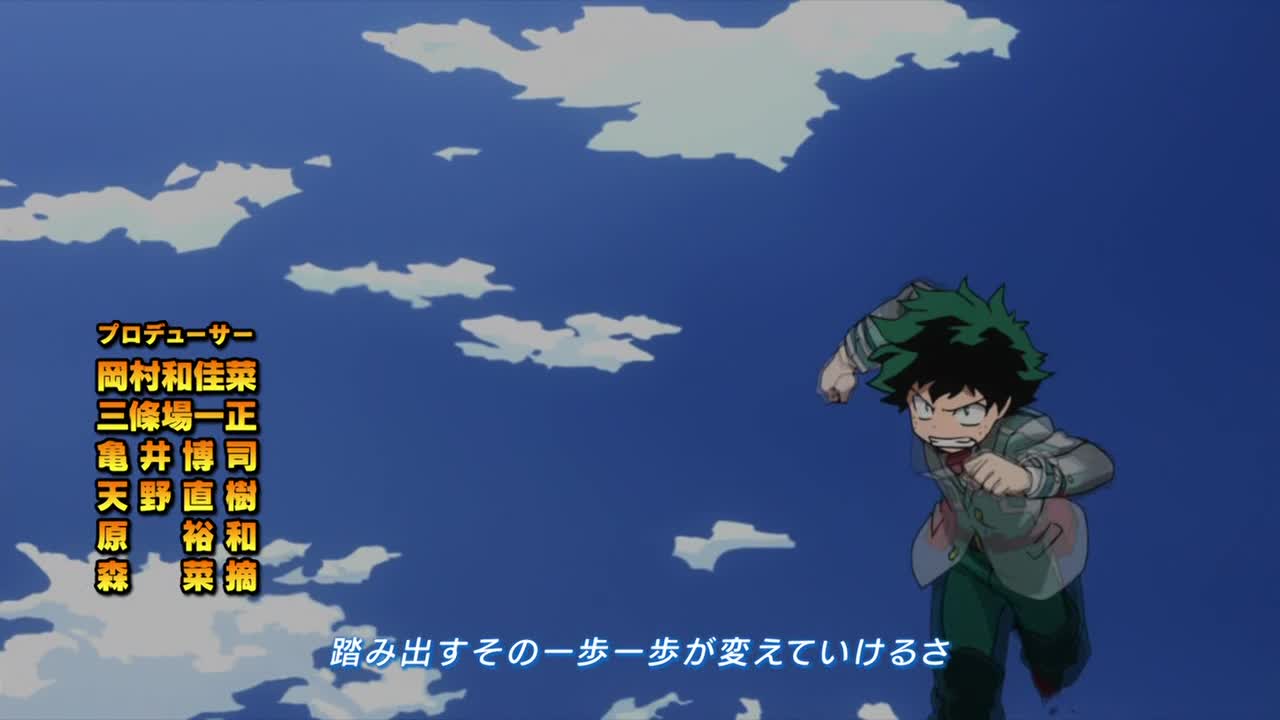 Boku no Hero Academia S01E01 Izuku Midoriya Počátek (2016) animovaný akční fantasy cztit mkv