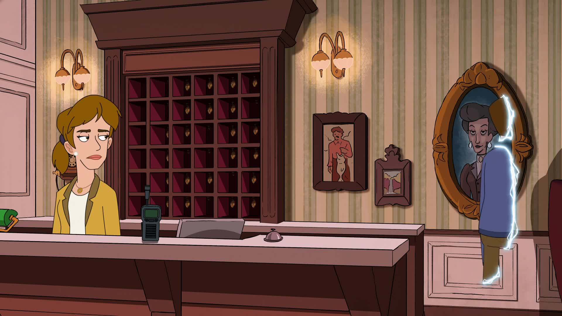 Strašidelný Hotel S01E01 {2025} animovaný, komedie, horor AAC 5 1 1080p CZ dabing mkv