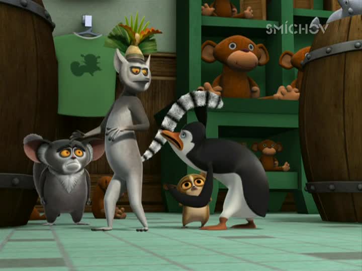 Tučňáci z Madagaskaru S01E05 Báječní vaječní vysedávači Oslava na baterky mp4