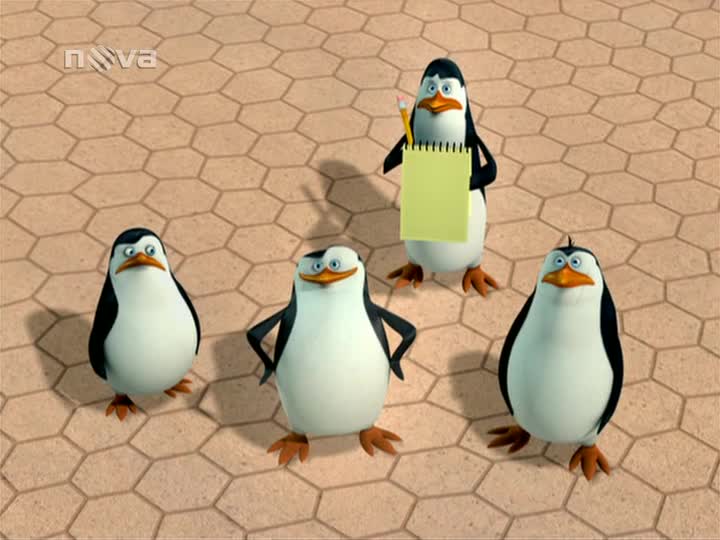 Tučňáci z Madagaskaru S01E22 Sloní paměť Vydařené vydří mámluvy mp4