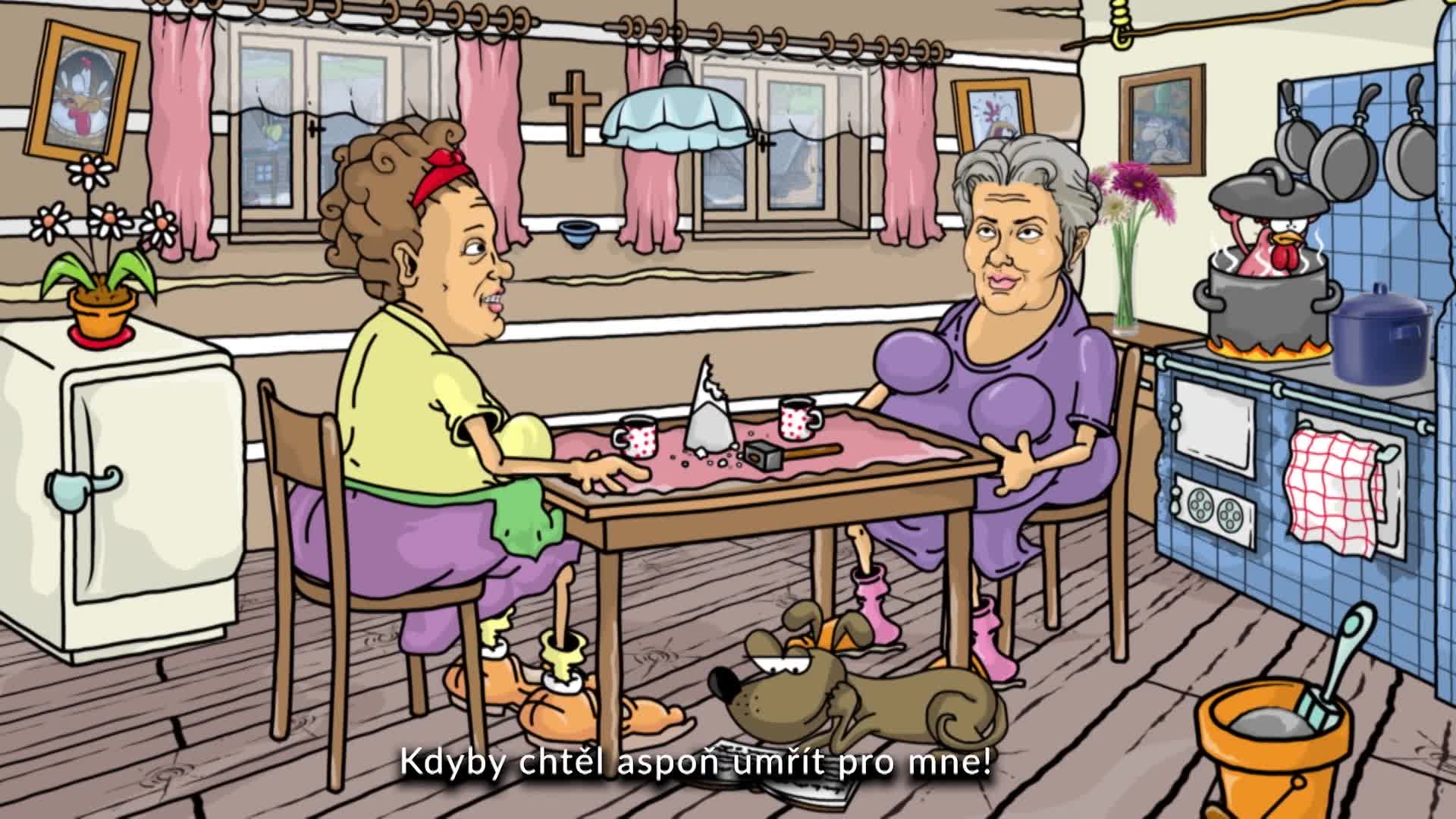 Ze života vesnice u jaderné střelnice S01E08 09 2023 CZ dabing 1080p FHD Záchrana Borise aneb Jak staré důcho mp4