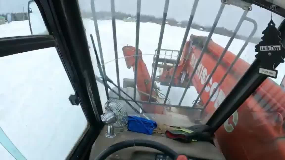 Working on the farm Making feed for the dairy cow mp4