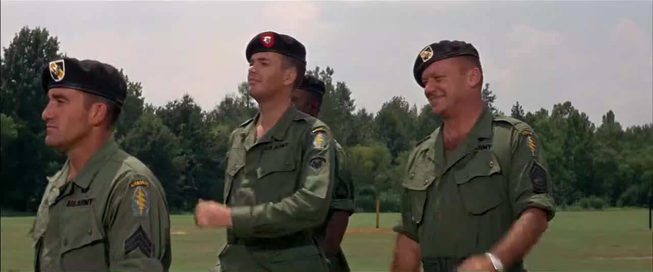 Zelené barety =1968, CZ mkv