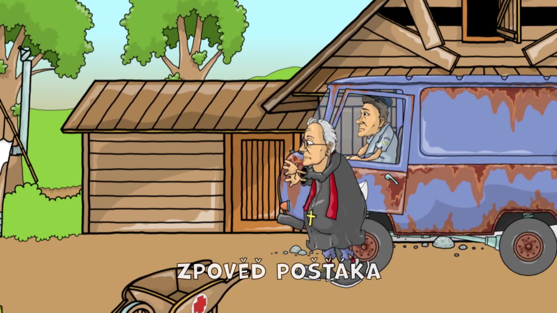 Ze života vesnice u jaderné střelnice S01E09 09 2023 CZ dabing 1080p FHD Zpověď pošťáka aneb Můžeme se fará mp4