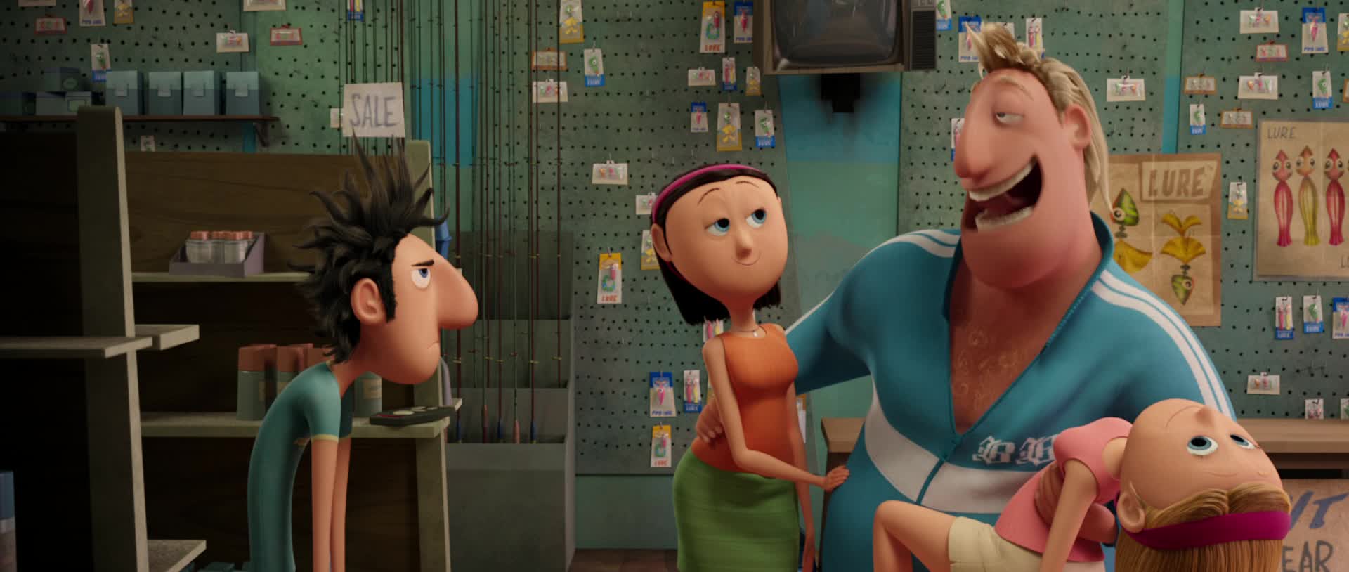 Zatazeno obcas trakare 1 (2009 cz en 1080p) [Cloudy with a Chance of Meatballs] mkv