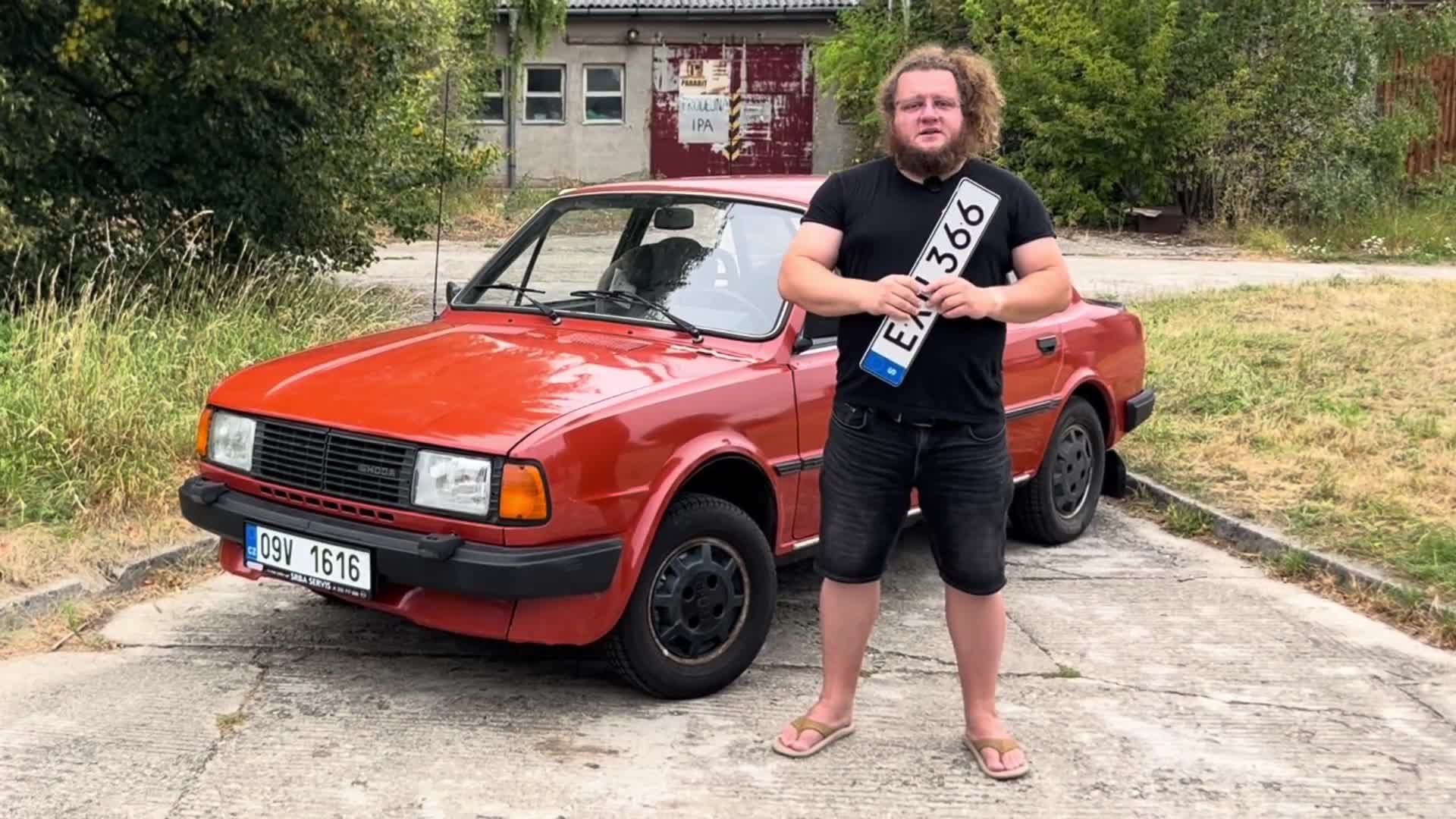 27 Jak registrovat auto na veteránské značky Švédská královna Škoda 120GLS m1 mp4