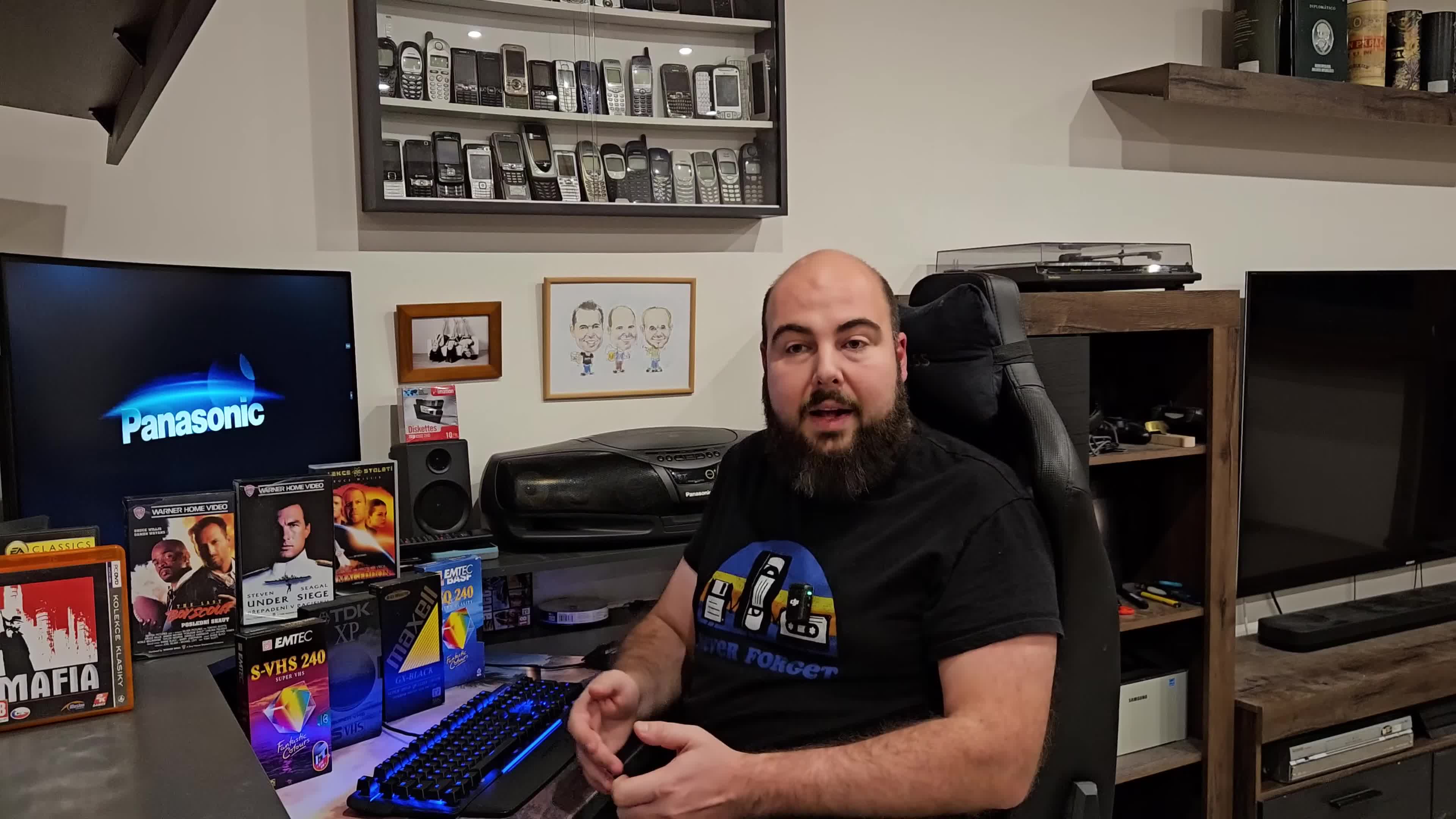 231 Retro recenze S VHS videorekordéru Panasonic nv hs830 mp4