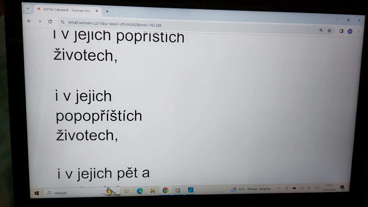 16 3 2024 princezna Marianka čte blog Carllita Úvodní slovo 1 16 komentář 1 mp4