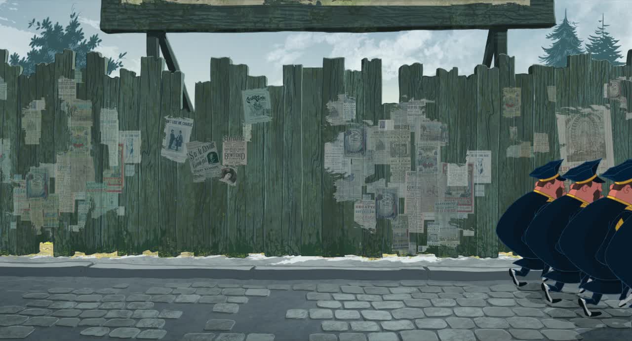 Štastný Luke   Lucky Luke na Divokém západě (2007) animovaný, komedie, western CZ dabing mkv