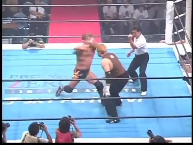Masato Tanaka vs Samoa Joe (15 09 2001) mkv